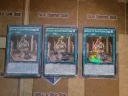 YUGIOH 3X RUINS OF THE DIVINE DRAGON LORDS SR02-EN024 SUPER 1ST ED NM - Image 1