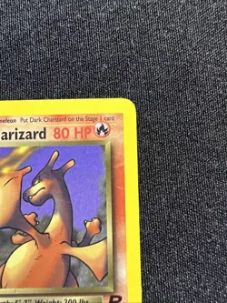 Pokemon TCG WOTC Dark Charizard TCG Non-Holo Rare Card 21/82 Vintage MP - Image 5