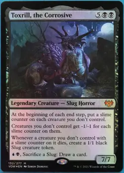Toxrill, the Corrosive FOIL Innistrad: Crimson Vow NM CARD (515115) ABUGames - Image 1