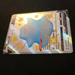 Pokemon Card Ditto V SV118/SV122 Full Art Holo Foil Shining Fates Rare MINT!!! - Image 4