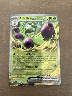 Arboliva ex 023/182 Destined Rivals Ultra Rare Holo Pokemon Card NM - Image 1