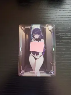 Goddess Story Card - Under the Nightgown - Genshin Impact - Raiden Shogun SP-21 - Image 1