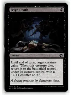 MAGIC TG: Adventures in the Forgotten Realms #103 Feign Death Common .M2A - Image 1