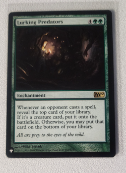 LURKING PREDATORS - The List - MTG Rare #190 - Magic: The Gathering - Image 1
