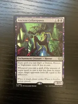 Ancient Cellarspawn 0016 Commander Duskmourn Rare MTG DSC EN NM - Image 1