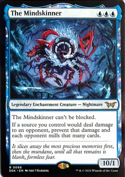 The Mindskinner Duskmourn: House of Horror Rare Magic: The Gathering NM/M - Image 1