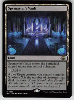Spymaster's Vault Rare Modern Horizons 3 230 MTG Near Mint 2024 - Image 1