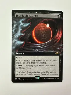 MTG Insatiable Avarice NM - Image 1