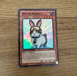 Yugioh Rescue Rabbit CT09-EN015 Super Rare Limited Edition NM - Image 1