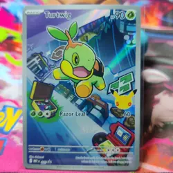 Turtwig 040 – Mega Evolution Promo Holo – NM Pokemon TCG - Image 1