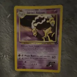 Sabrina's Alakazam 16/132 Gym Challenge Holo Rare 80 HP Pokemon TCG English - Image 1