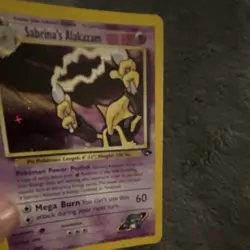 Sabrina's Alakazam 16/132 Gym Challenge Holo Rare 80 HP Pokemon TCG English - Image 2