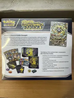 Pokemon TCG Surging Sparks Elite Trainer Box ETB Factory Sealed - Image 2