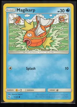 Magikarp 15/68 Pokemon Hidden Fates Common Near Mint - Image 1