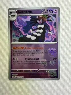 Pokemon TCG Gothitelle Master Ball sv05 043/086 Rare White Flare Near Mint - Image 1
