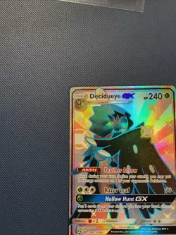 Decidueye GX SV47/SV94 Hidden Fates NM Shiny Pokemon TCG - Image 2