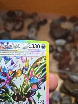 Pokemon TCG Surging Sparks Hydreigon EX Full Art Ultra Rare Holo Nm - Image 3