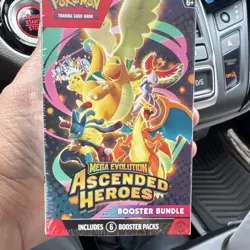 Pokemon TCG Mega Evolution Ascended Heroes Booster Bundle Box English - Image 1