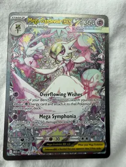 Pokemon Mega Gardevoir Ex 178/132 Me01: Mega Evolution SIR - Image 1