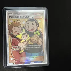 Pokemon Fan Club - 155/156 - Full Art Ultra Rare Ultra Prism Trainer Pokemon NM - Image 2