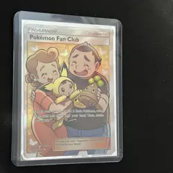 Pokemon Fan Club - 155/156 - Full Art Ultra Rare Ultra Prism Trainer Pokemon NM - Image 3