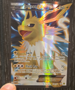 Pokemon TCG Jolteon EX 028A/083 Alternate Art Promo Holo 160HP Ryo Ueda - Image 1