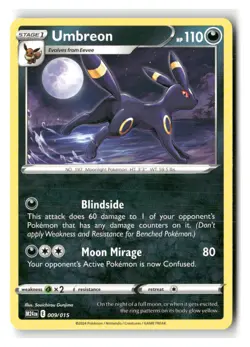 Umbreon 009/015 Promo McDonald's Promos 2024 Pokemon Near Mint - Image 1