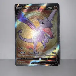 Aerodactyl V 179/196 Ultra Rare Lost Origin Pokemon TCG - Image 2