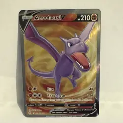 Aerodactyl V 179/196 Ultra Rare Lost Origin Pokemon TCG - Image 4