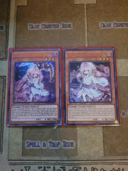 YUGIOH GHOST REAPER WINTER CHERRIES DUDE + ALT ART DUPO ULTRA 1ST ED NM - Image 1