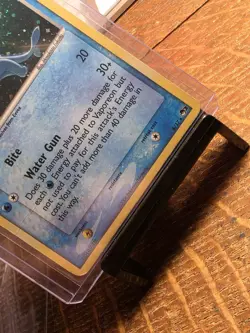 Pokemon TCG - Vaporeon 6/17 Holo Rare POP Series Promos 3 - Damaged Crease - Image 4