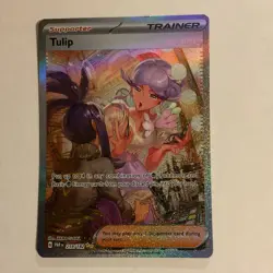 Pokemon Tulip 259/182 SV04: Paradox Rift Special Illustration Rare Full Art Holo - Image 1