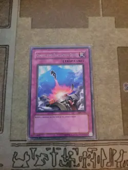 YUGIOH COMPULSORY EVACUATION DEVICE IOC-103 RARE UNLIMITED ED LP 1996 - Image 1