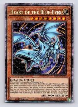 2025 Mega-Pack #MP25-EN013 Heart of the Blue-Eyes Yu-Gi-Oh NM - Image 1