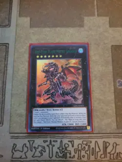 YUGIOH RED-EYES FLARE METAL DRAGON LDS1-EN015 ULTRA 1ST ED NM GREEN - Image 1
