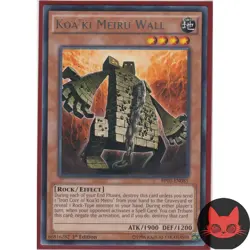 Yugioh Koa'ki Meiru Wall BP03-EN081 Rare 1st Edition NM - Image 1