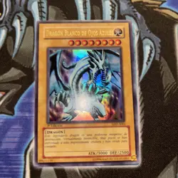 Yugioh blue eyes white dragon LDD-S001 1st edition original LP - YGC - Image 1