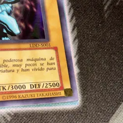 Yugioh blue eyes white dragon LDD-S001 1st edition original LP - YGC - Image 5