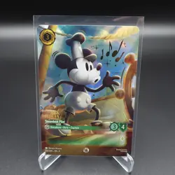 Disney Lorcana - Mickey Mouse Steamboat Pilot (Enchanted) 231/204 Fabled 2025 NM - Image 1