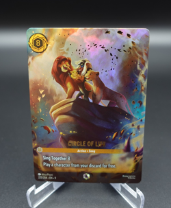 Disney Lorcana - Circle of Life (Enchanted) 225/204 Fabled 2025 LP - Image 1
