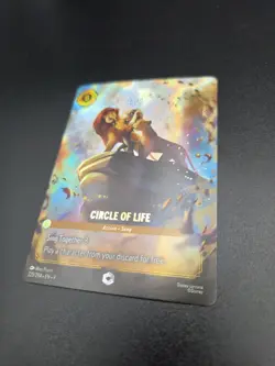 Disney Lorcana - Circle of Life (Enchanted) 225/204 Fabled 2025 LP - Image 3