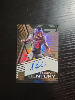 2025 Panini Donruss Elite - Savion Williams - Turn Of The Century RC Auto /499 - Image 1
