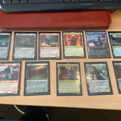 LOTR MTG Sauron Dark Lord Commander Deck (Upgraded Deck) Includes Rare Cards - Image 2