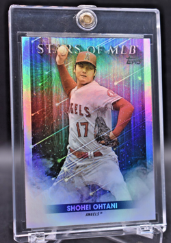 SHOHEI OHTANI STARS OF THE MLB RAINBOW REFRACTOR INSERT ANGELS - Image 1