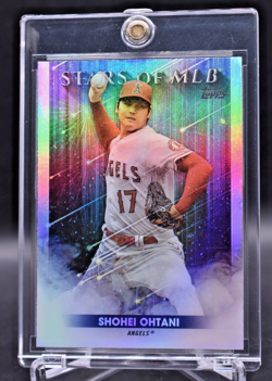 SHOHEI OHTANI STARS OF THE MLB RAINBOW REFRACTOR INSERT ANGELS - Image 2
