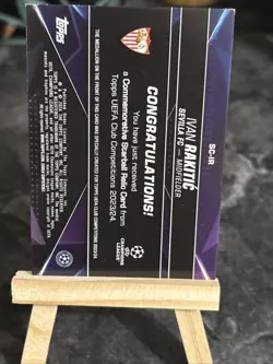 2024 Topps Champions League Commemorative Starball Relic Cards Ivan Rakitic - Image 2