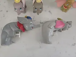 Vintage Lot Of 9 Disney Dumbo The Elephant Figures - Image 4