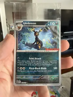 Umbreon GameStop Exclusive Stamped Promo - Pokemon TCG 130/197 Sealed - Image 1