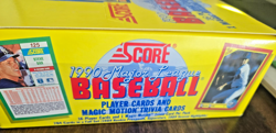 1990 Score Baseball MLB Box 36 Sealed Packs 16 Cards Per Pack Unopened Packs - Image 2