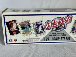 1991 Upper Deck Baseball Complete Set - Sealed - Collectors Choice- 800 Cards - Image 2